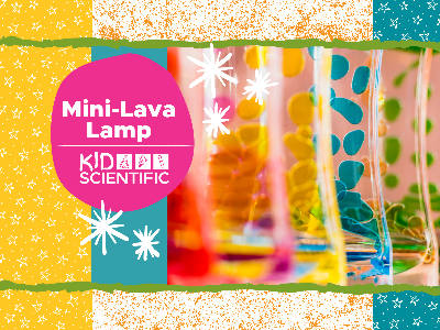 WELCOME WEEK - 50% OFF! Mini Lava Lamps Workshop (3-6 Years)