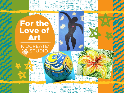 For the Love of Art Weekly Homeschool Class (5-12 years)