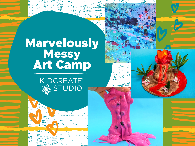 Marvelously Messy Art Camp (4-9 Years)