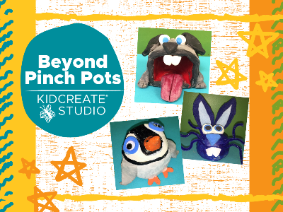 Beyond Pinch Pots Weekly Class (4-9 Years)