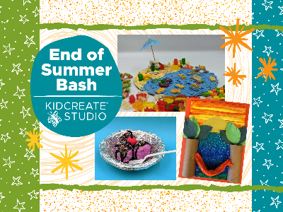 Kidcreate Studio - Eden Prairie. End of Summer Bash Mini-Camp (4-9 Years)